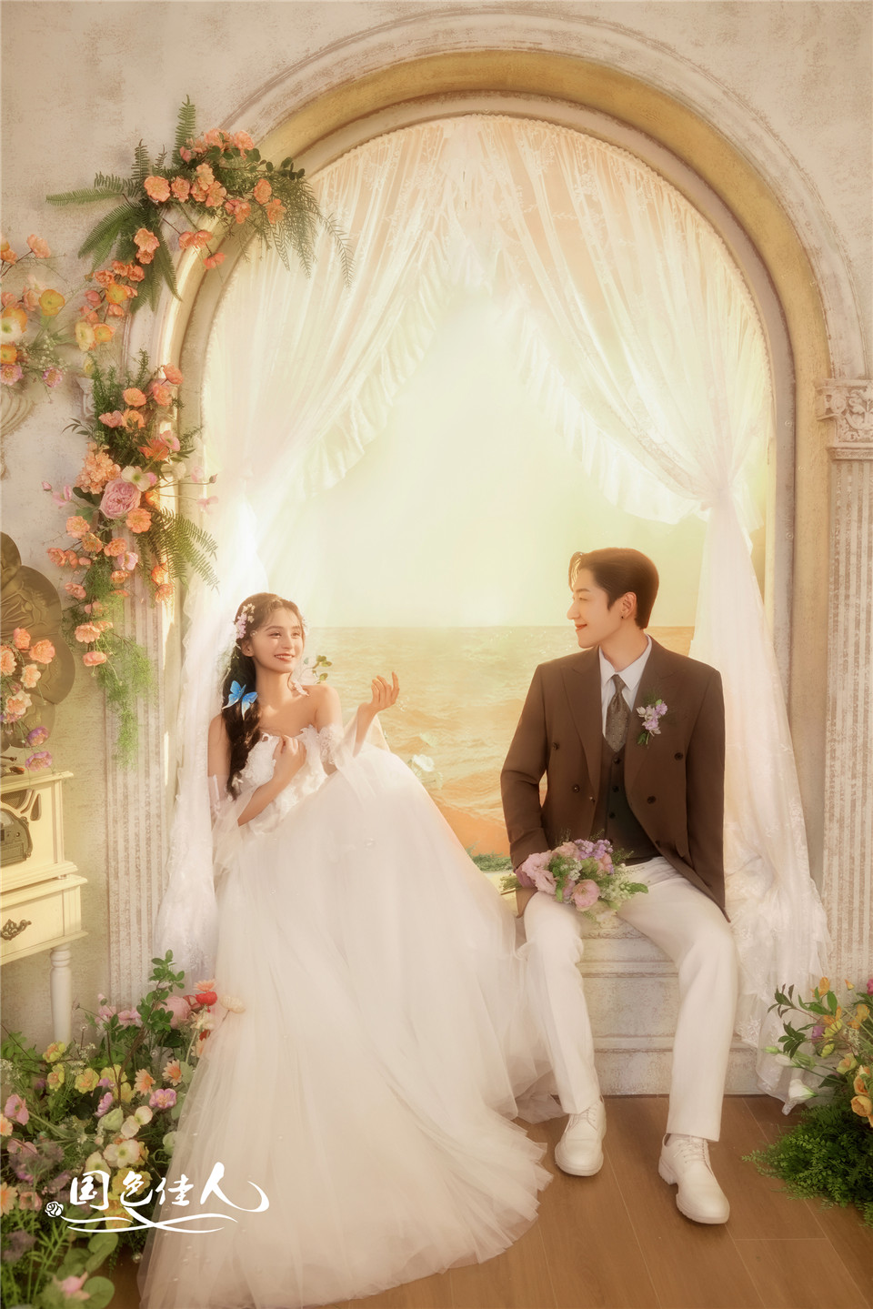 厦门比较好的婚纱摄影外景点推荐法式复古婚纱