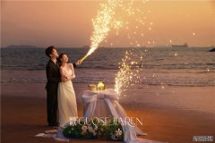  厦门夕阳海景婚纱照攻略｜厦门国色佳人婚纱摄